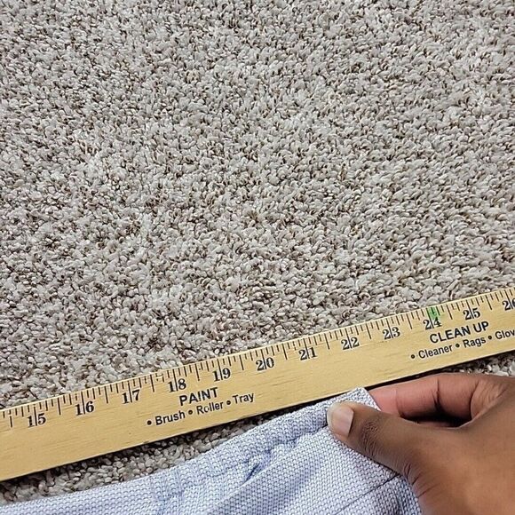 Talbots Pants Womens 18W Blue Straight Stretch Waist Lined Ankle Read* - Picture 3 of 7